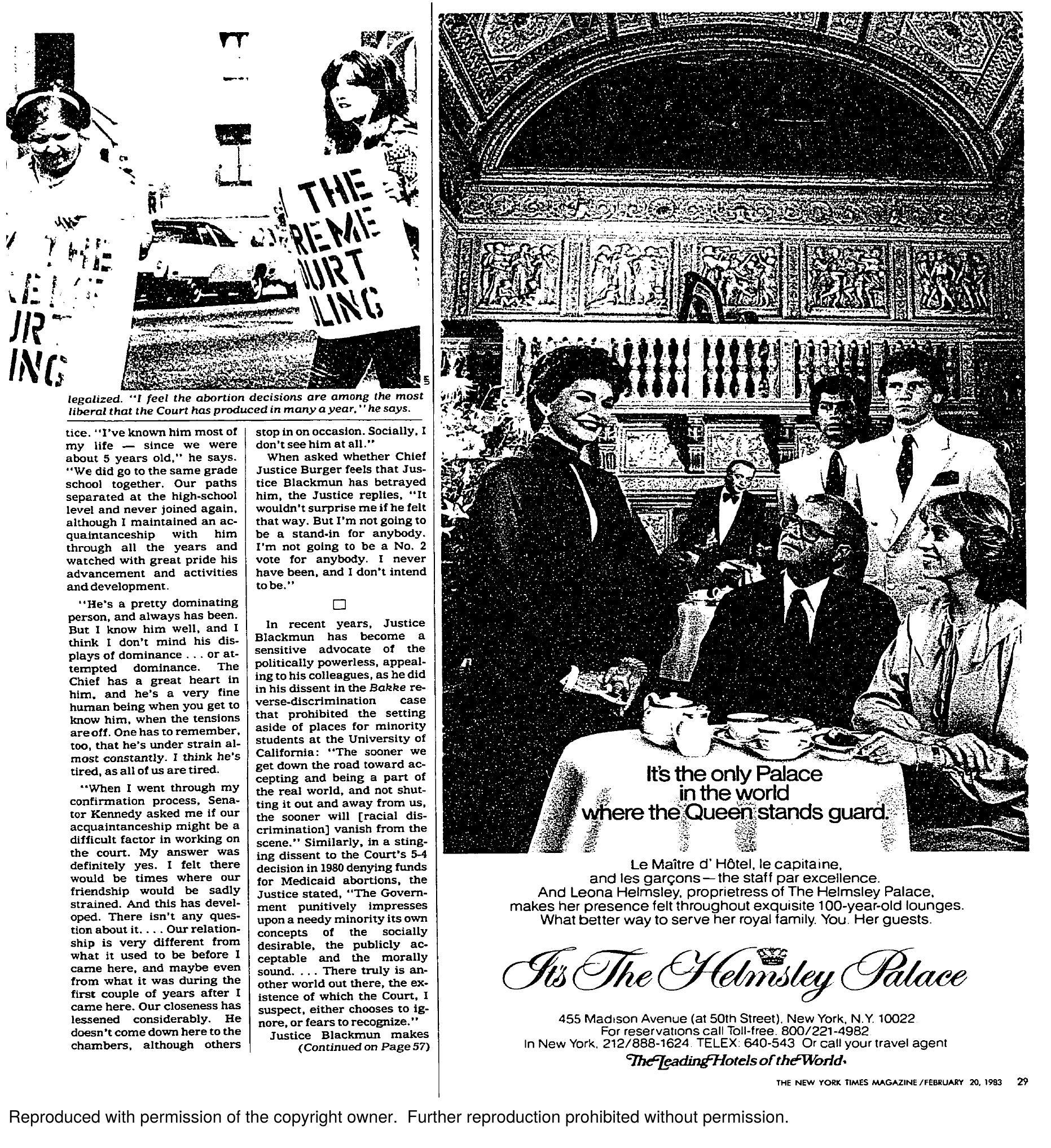 A Candid Talk with Justice Blackmun — page 8