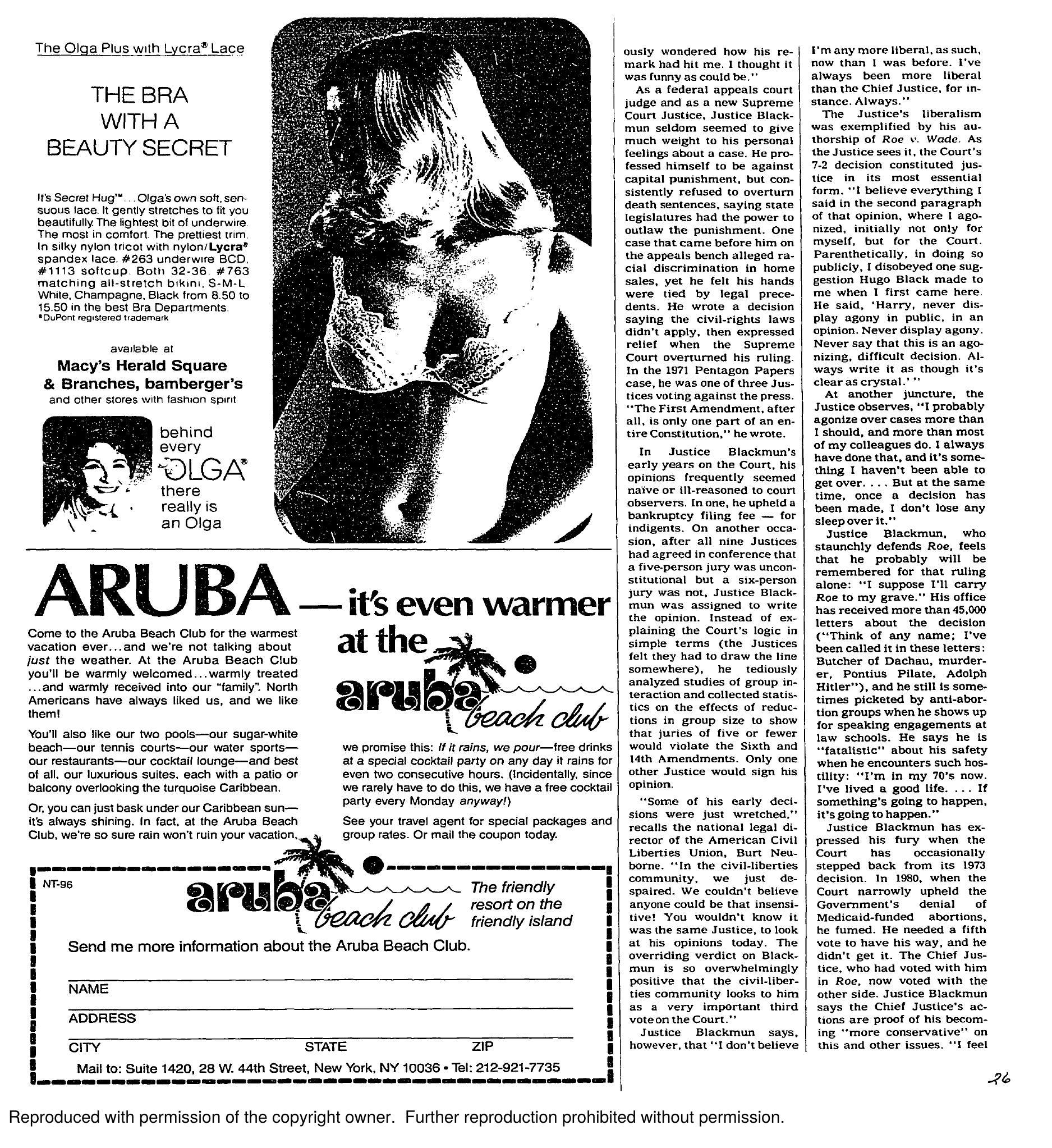 A Candid Talk with Justice Blackmun — page 6