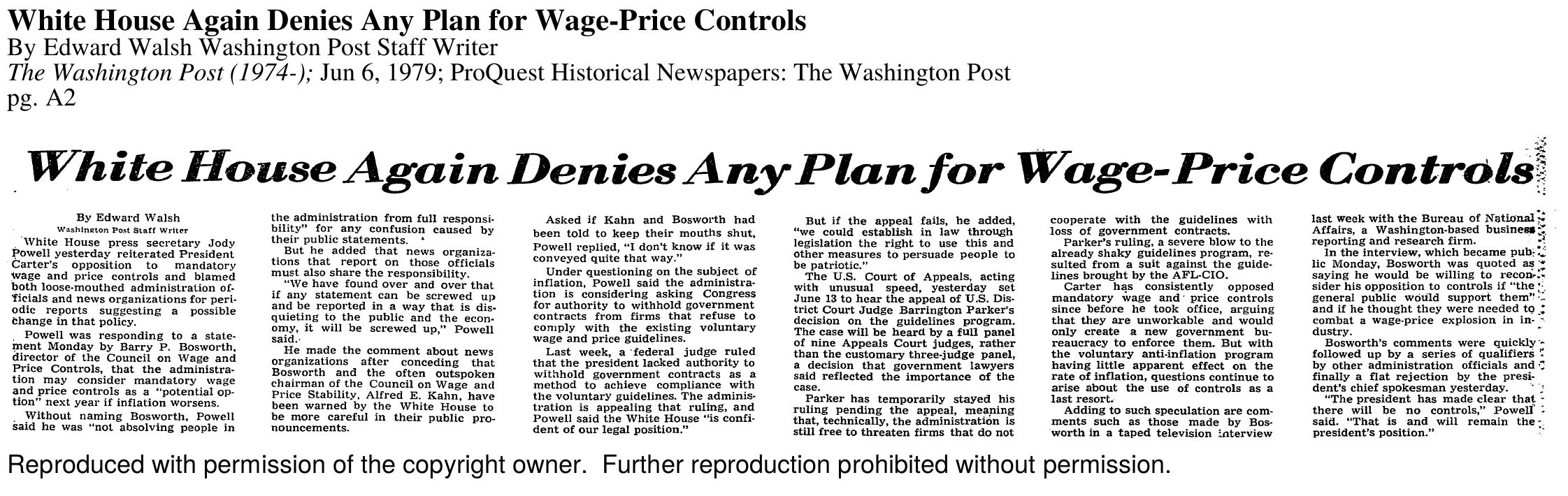 Wage-Price Controls — Bosworth — page 3