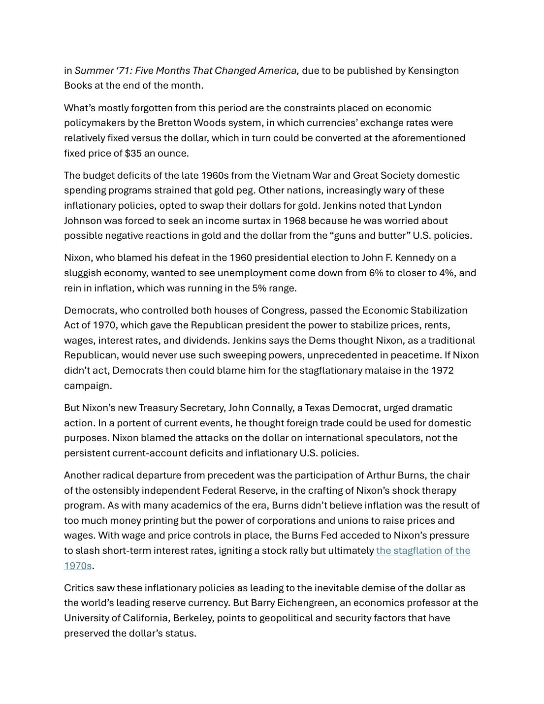 Barron's — Summer of '71 — page 3