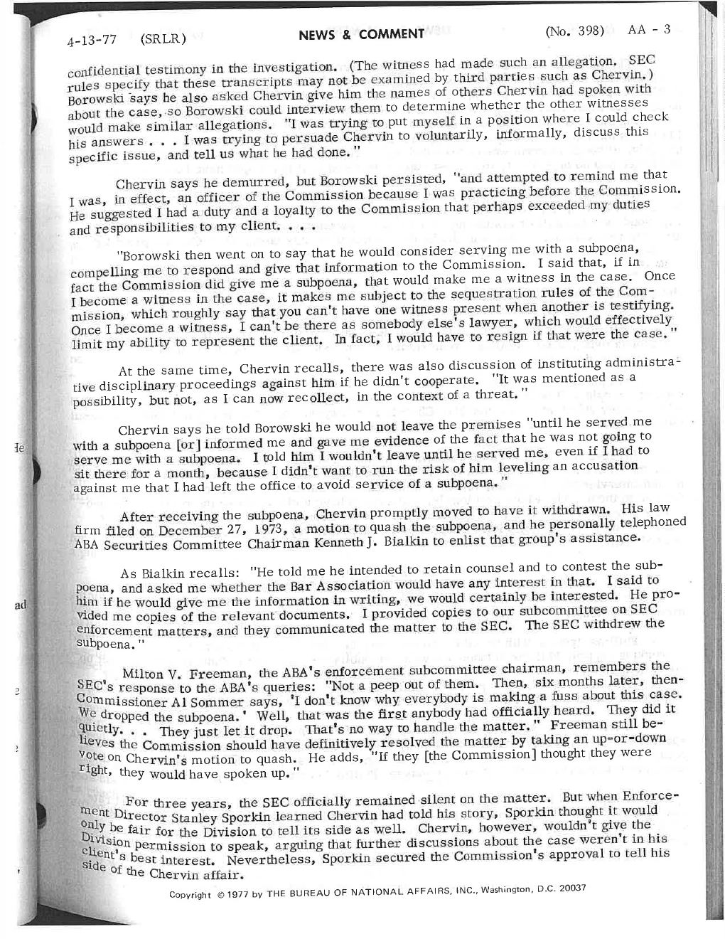SEC Enforcement — The Critics — page 4