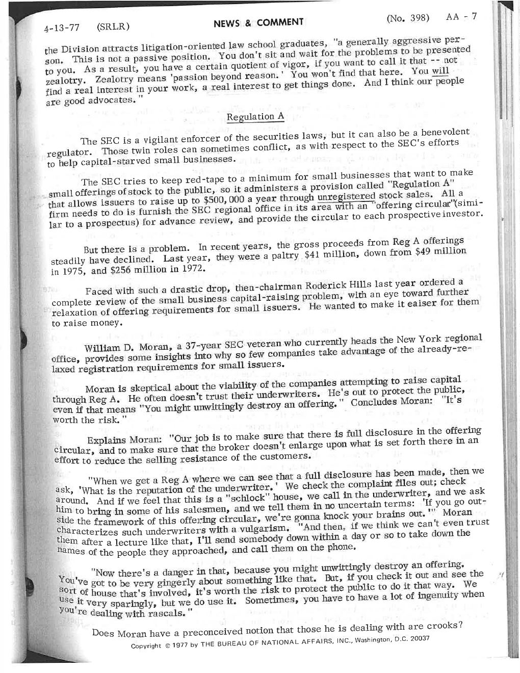 SEC Enforcement — The Critics — page 8