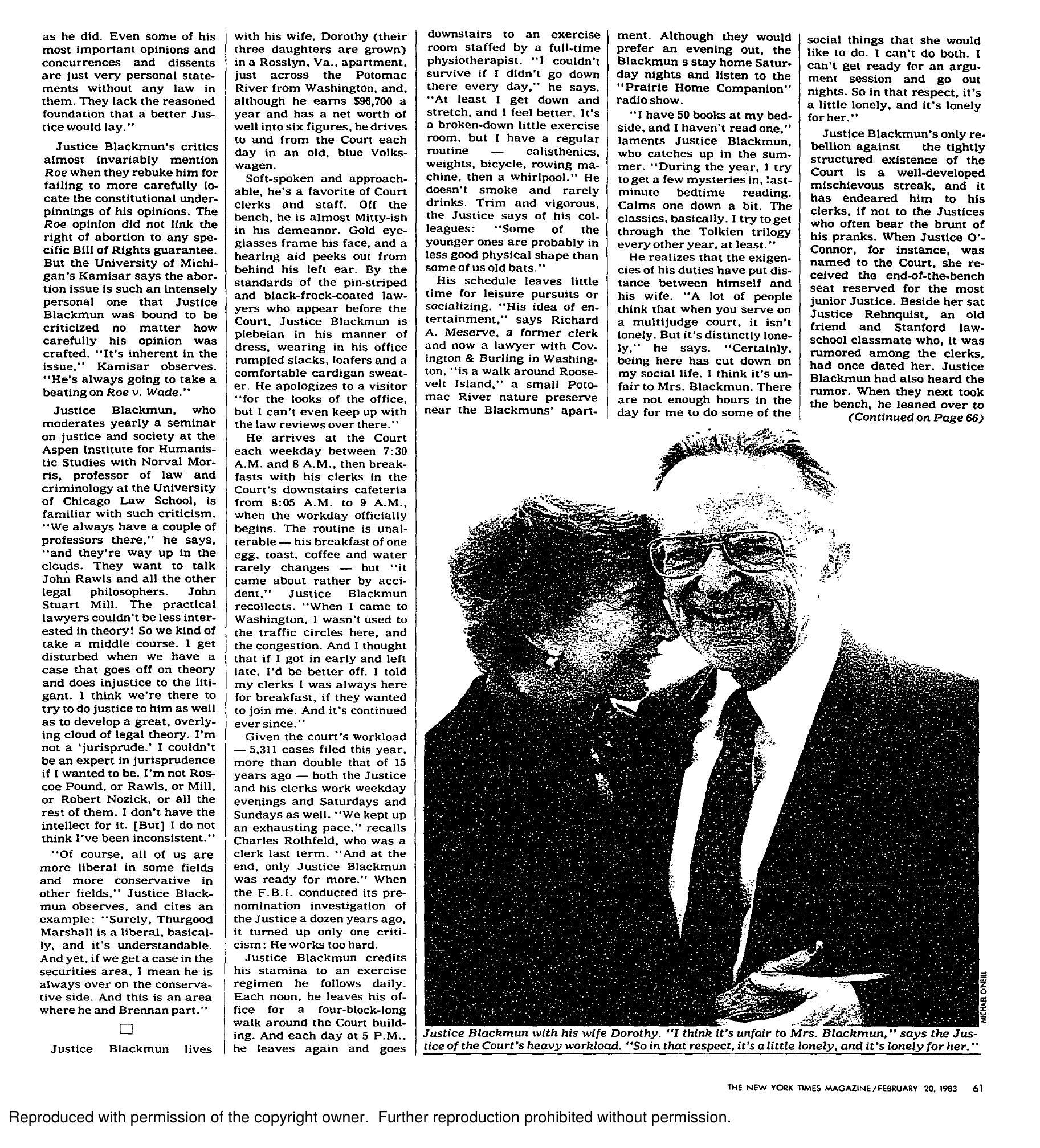 A Candid Talk with Justice Blackmun — page 10