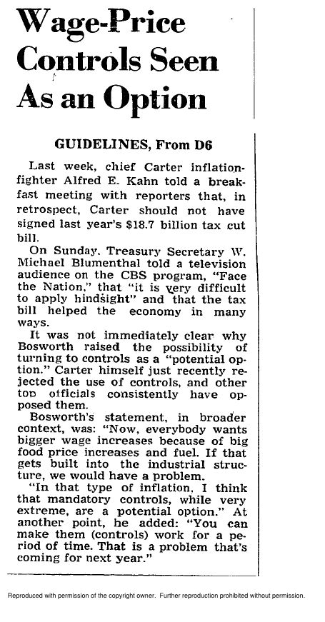Wage-Price Controls — Bosworth — page 2