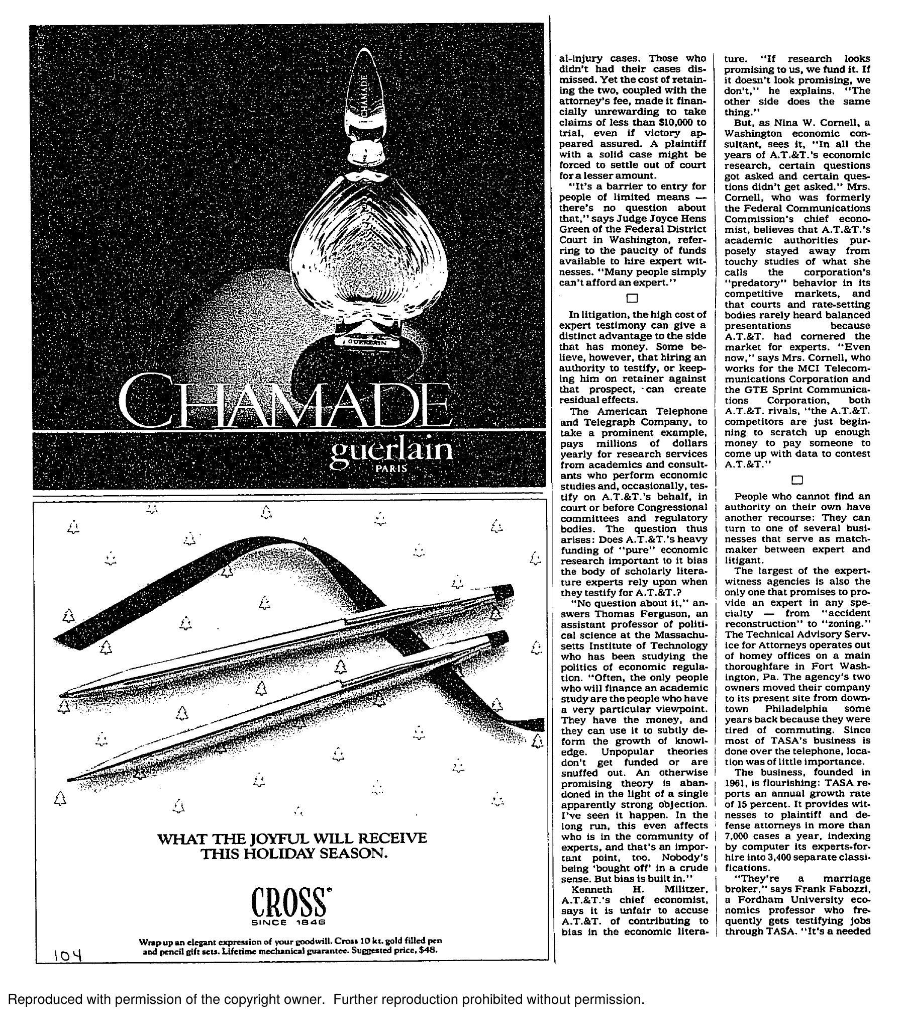 Experts' Day in Court — page 5