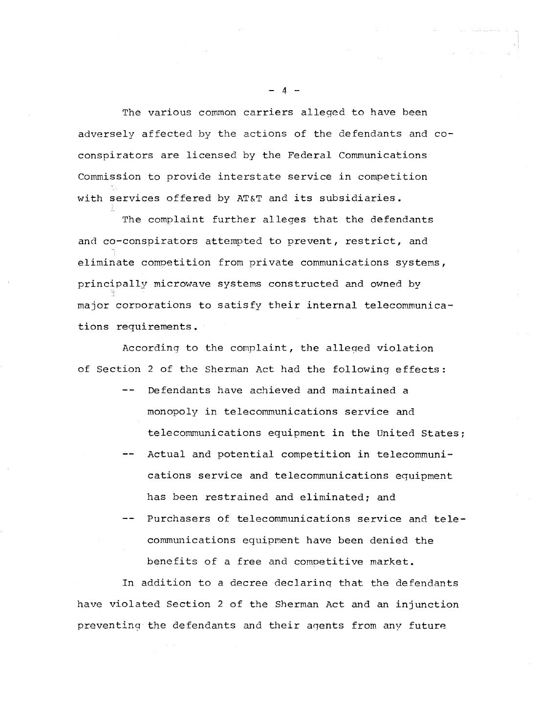 US v. AT&T — page 7