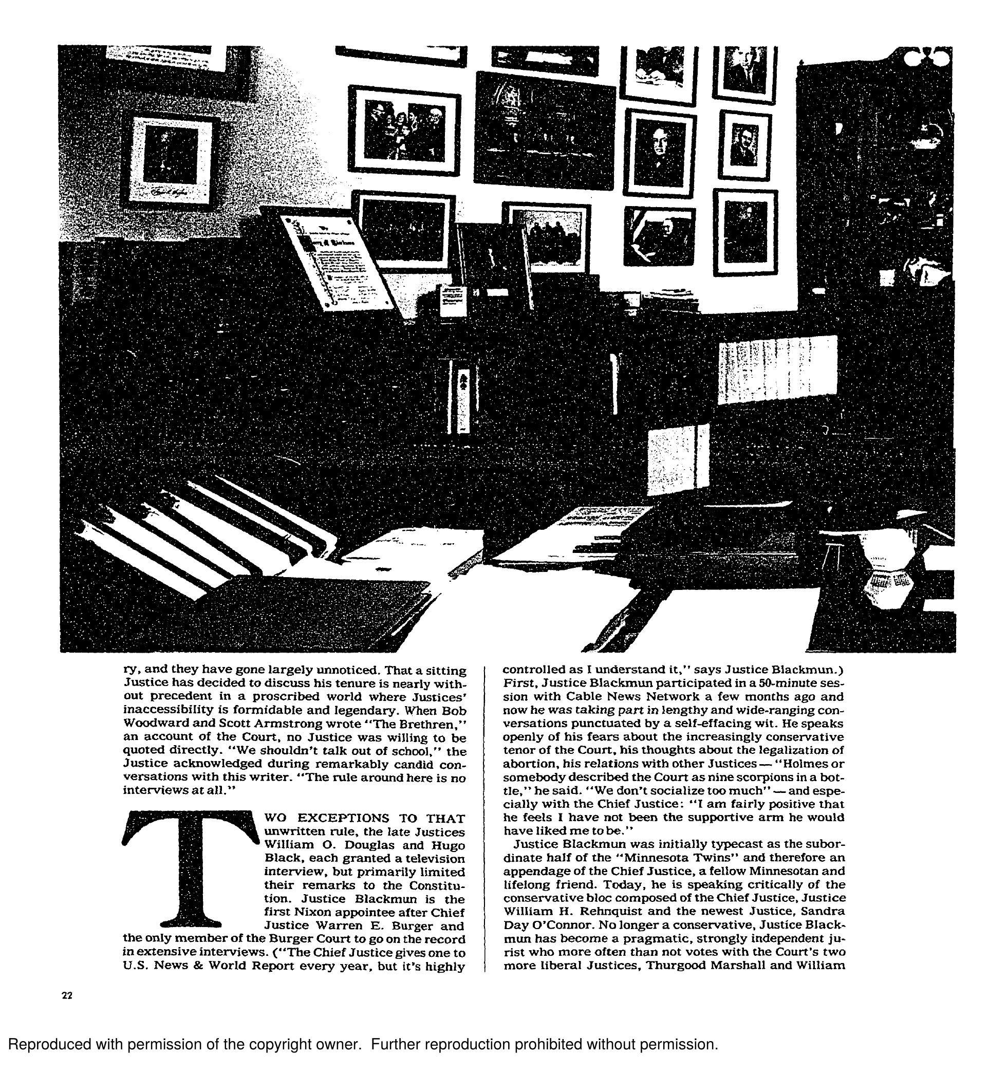 A Candid Talk with Justice Blackmun — page 3